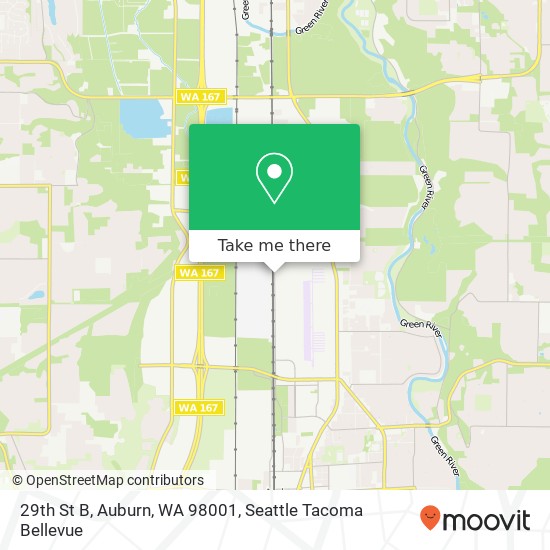 29th St B, Auburn, WA 98001 map