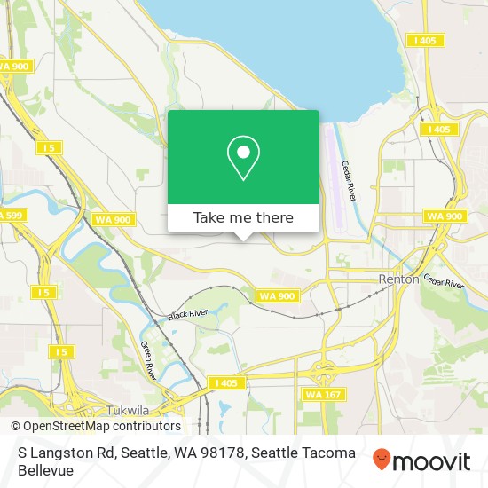 S Langston Rd, Seattle, WA 98178 map