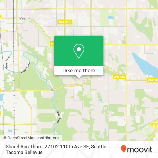 Mapa de Sharel Ann Thom, 27102 110th Ave SE