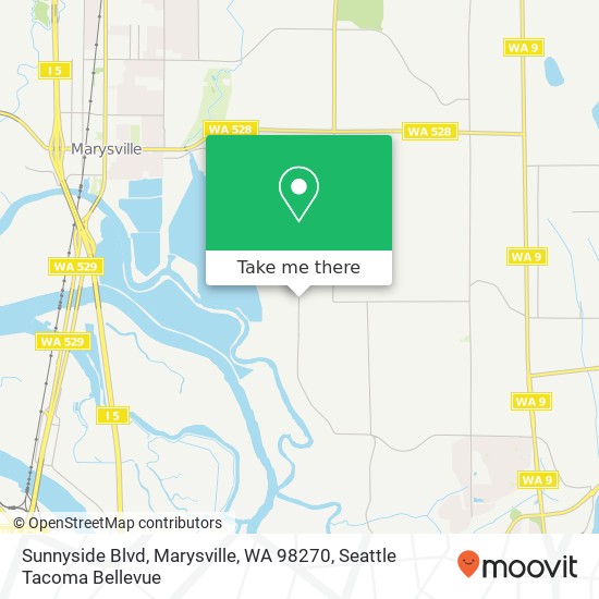 Sunnyside Blvd, Marysville, WA 98270 map