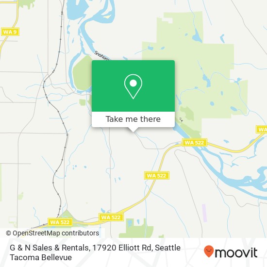 G & N Sales & Rentals, 17920 Elliott Rd map