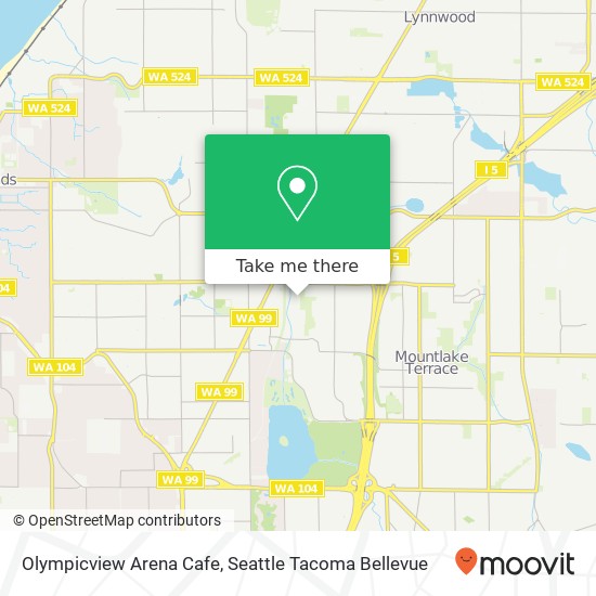 Olympicview Arena Cafe map