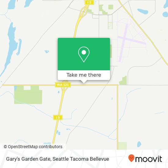 Mapa de Gary's Garden Gate, 1900 93rd Ave SW
