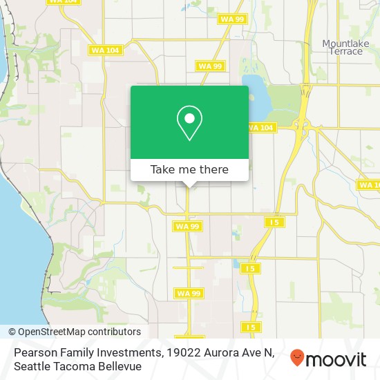 Pearson Family Investments, 19022 Aurora Ave N map