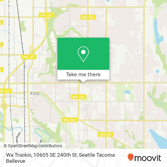 Wa Truckin, 10605 SE 240th St map