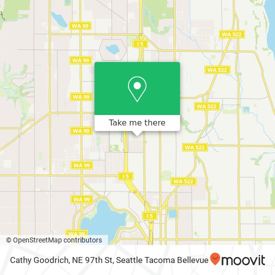 Mapa de Cathy Goodrich, NE 97th St