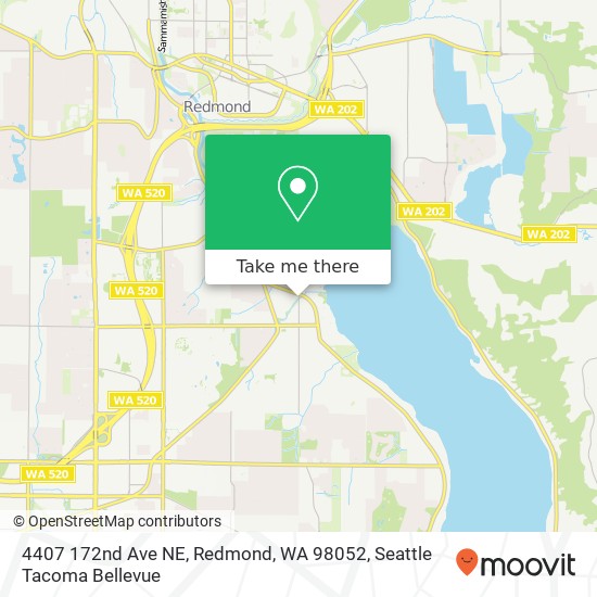 4407 172nd Ave NE, Redmond, WA 98052 map