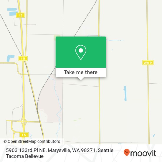 Mapa de 5903 133rd Pl NE, Marysville, WA 98271