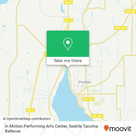 Mapa de In Motion Performing Arts Center