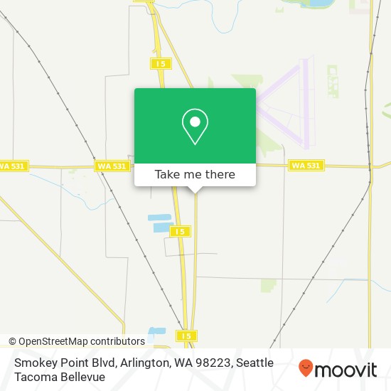 Smokey Point Blvd, Arlington, WA 98223 map