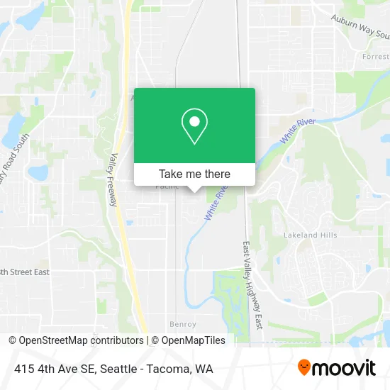 415 4th Ave SE map