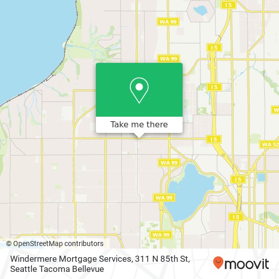 Windermere Mortgage Services, 311 N 85th St map