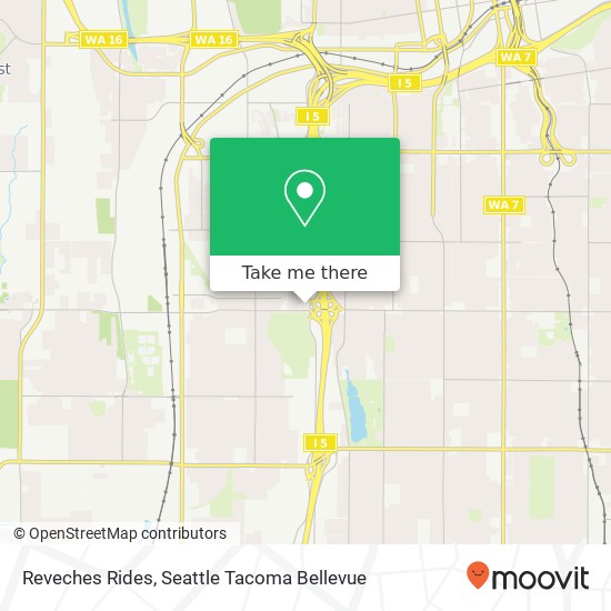 Reveches Rides map