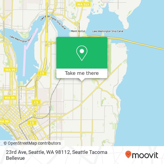 Mapa de 23rd Ave, Seattle, WA 98112