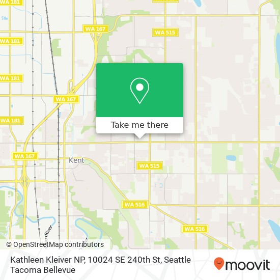 Mapa de Kathleen Kleiver NP, 10024 SE 240th St