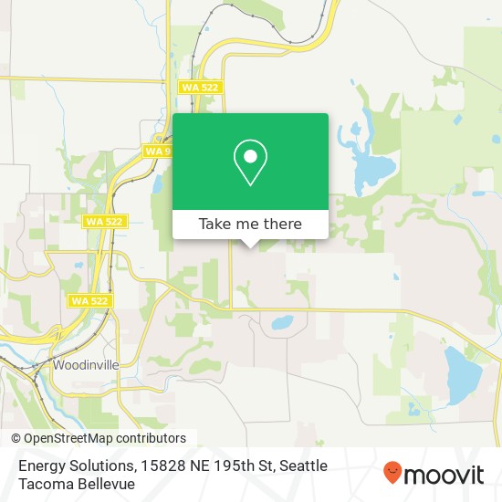 Mapa de Energy Solutions, 15828 NE 195th St
