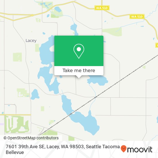 7601 39th Ave SE, Lacey, WA 98503 map