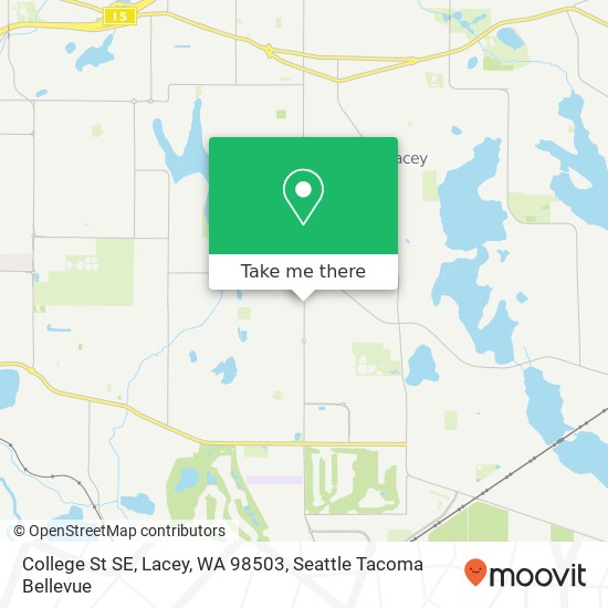 College St SE, Lacey, WA 98503 map