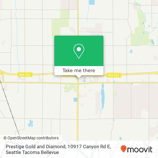 Mapa de Prestige Gold and Diamond, 10917 Canyon Rd E