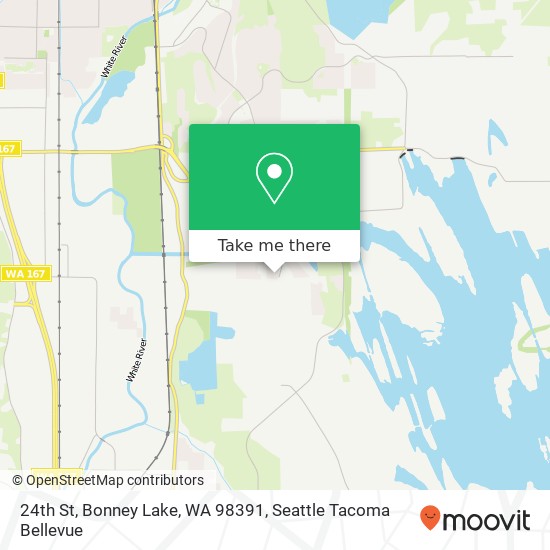 24th St, Bonney Lake, WA 98391 map