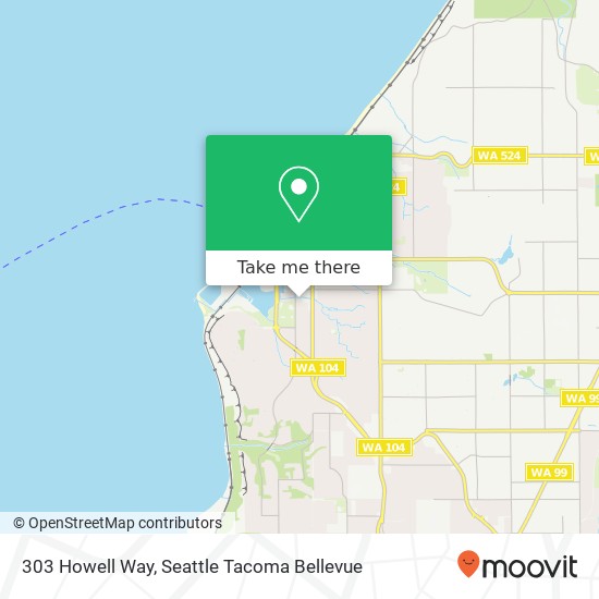 303 Howell Way, 303 Howell Way, Edmonds, WA 98020, USA map