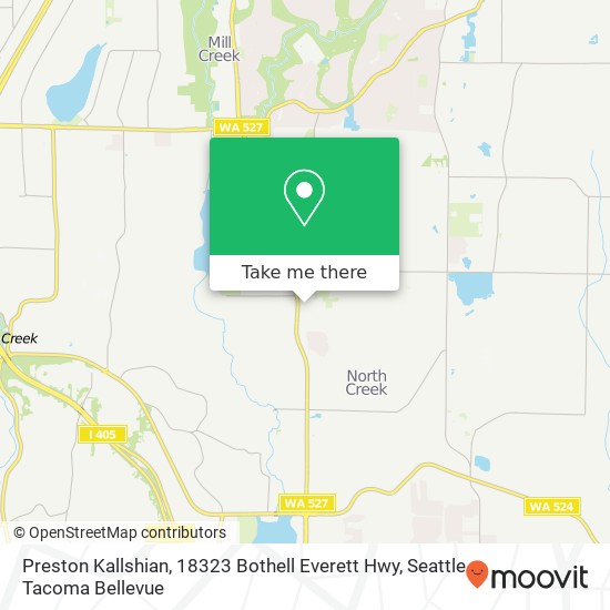 Preston Kallshian, 18323 Bothell Everett Hwy map