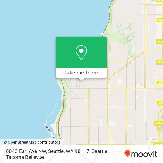 8843 Earl Ave NW, Seattle, WA 98117 map