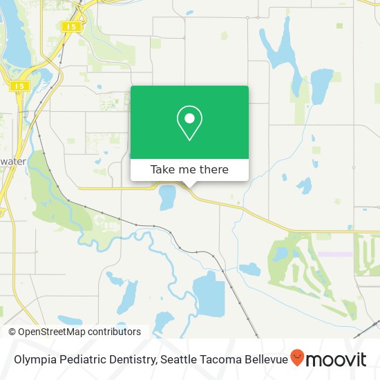 Olympia Pediatric Dentistry, 2612 Yelm Hwy SE map