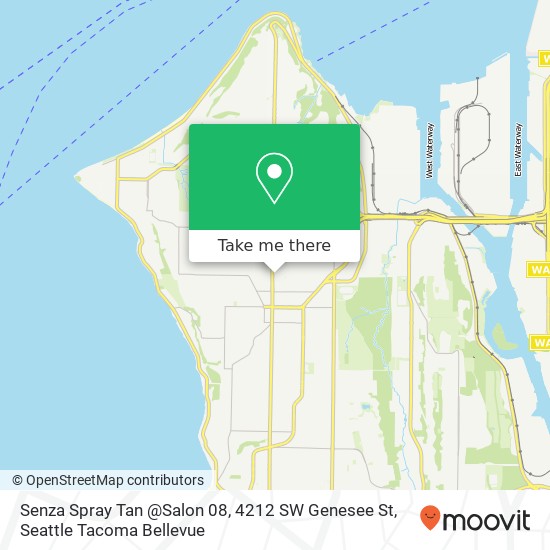 Senza Spray Tan @Salon 08, 4212 SW Genesee St map