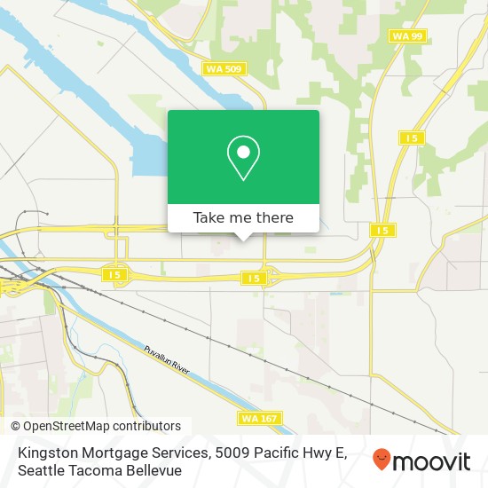 Kingston Mortgage Services, 5009 Pacific Hwy E map