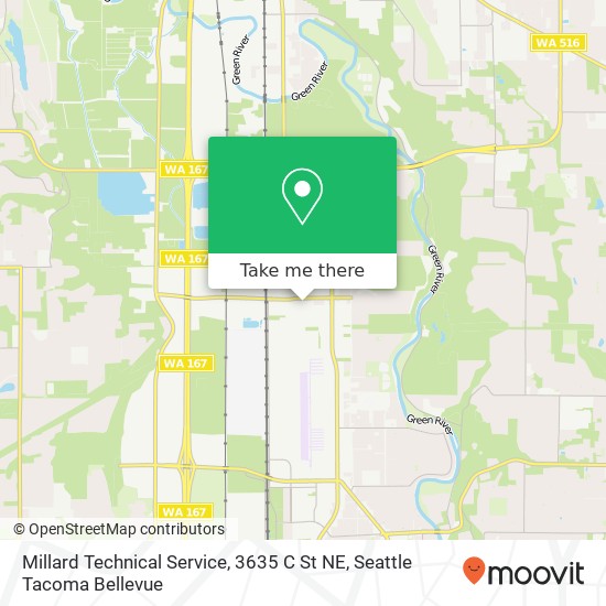 Millard Technical Service, 3635 C St NE map