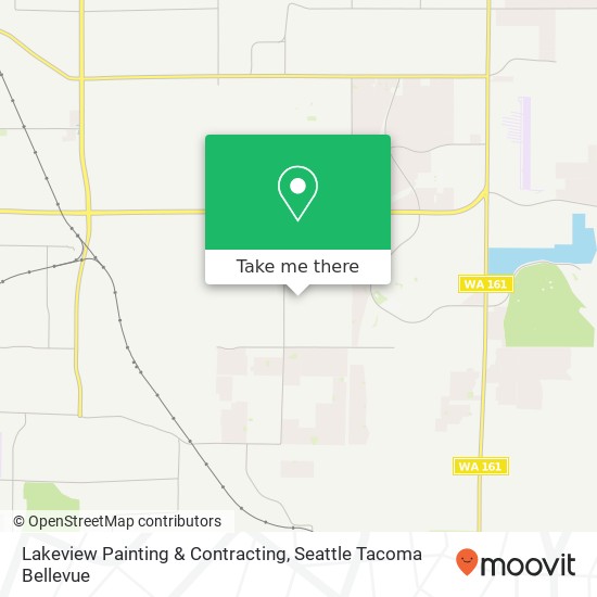Mapa de Lakeview Painting & Contracting, 18605 79th Avenue Ct E