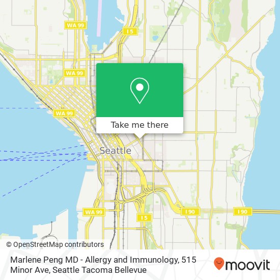 Marlene Peng MD - Allergy and Immunology, 515 Minor Ave map