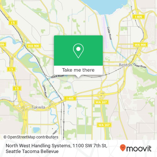 Mapa de North West Handling Systems, 1100 SW 7th St