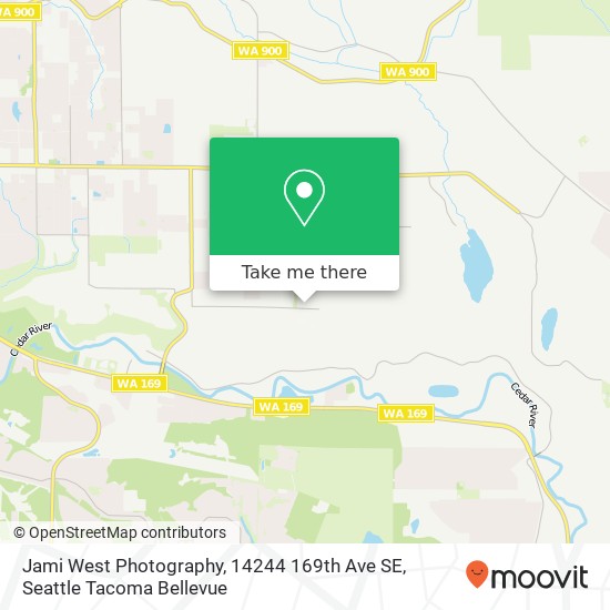 Mapa de Jami West Photography, 14244 169th Ave SE