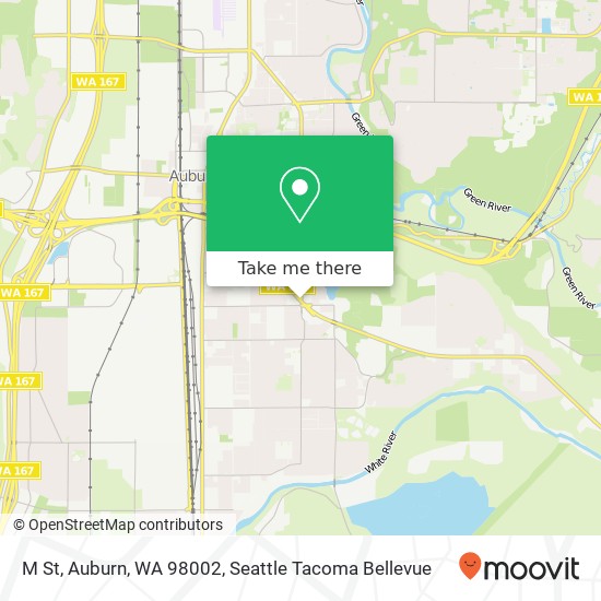 M St, Auburn, WA 98002 map