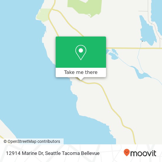 Mapa de 12914 Marine Dr, Marysville, WA 98271