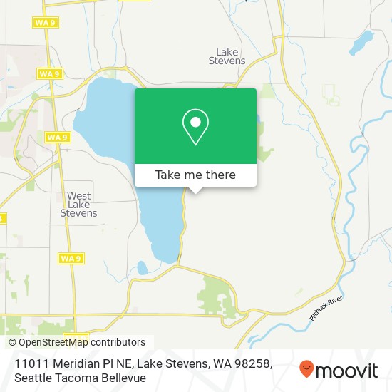 11011 Meridian Pl NE, Lake Stevens, WA 98258 map