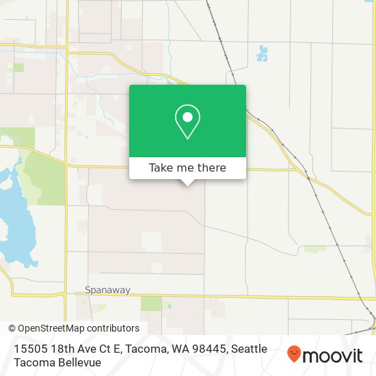15505 18th Ave Ct E, Tacoma, WA 98445 map