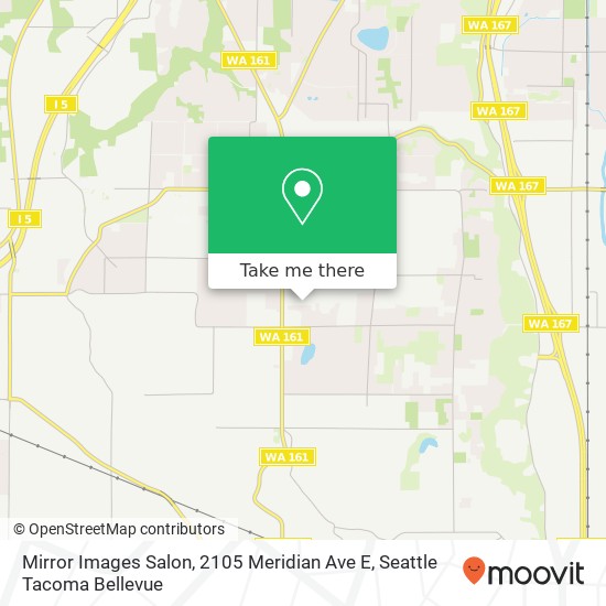 Mirror Images Salon, 2105 Meridian Ave E map