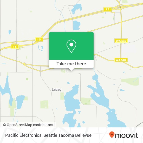 Pacific Electronics map