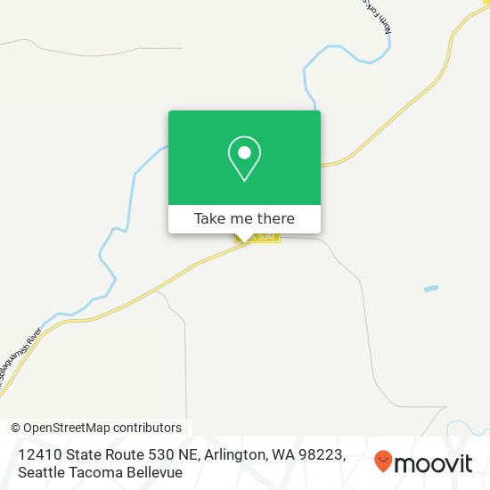 Mapa de 12410 State Route 530 NE, Arlington, WA 98223