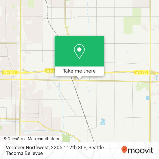 Vermeer Northwest, 2205 112th St E map