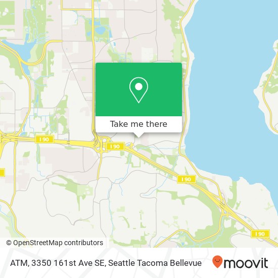 Mapa de ATM, 3350 161st Ave SE