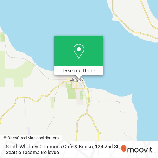 South Whidbey Commons Cafe & Books, 124 2nd St map