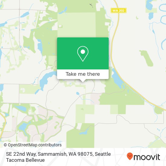 SE 22nd Way, Sammamish, WA 98075 map