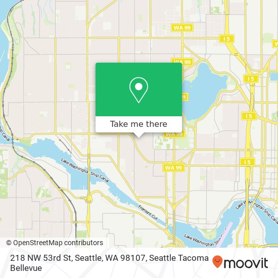 218 NW 53rd St, Seattle, WA 98107 map