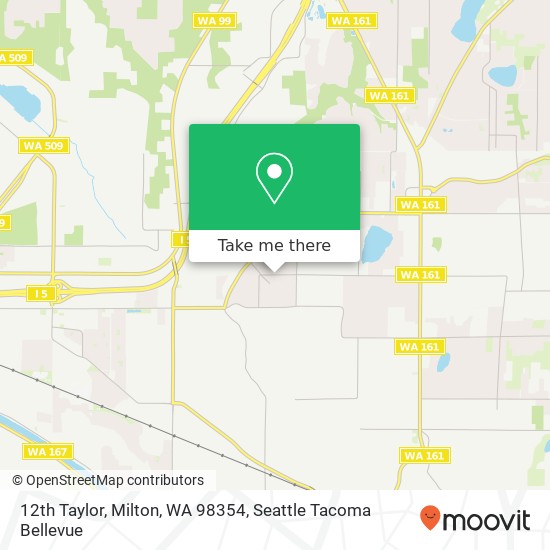 12th Taylor, Milton, WA 98354 map