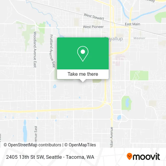 2405 13th St SW map