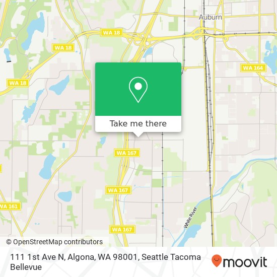 111 1st Ave N, Algona, WA 98001 map